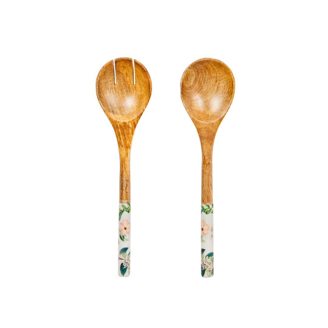 Sanctuary Studio Palm Forest Mango Wood Server Set of 2 | Merchants Homewares