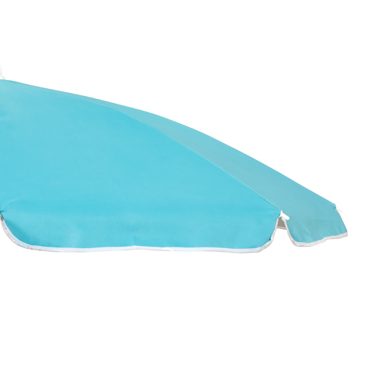Shelta Australia Donna 120cm Beach Umbrella Aqua Close Up | Merchants Homewares
