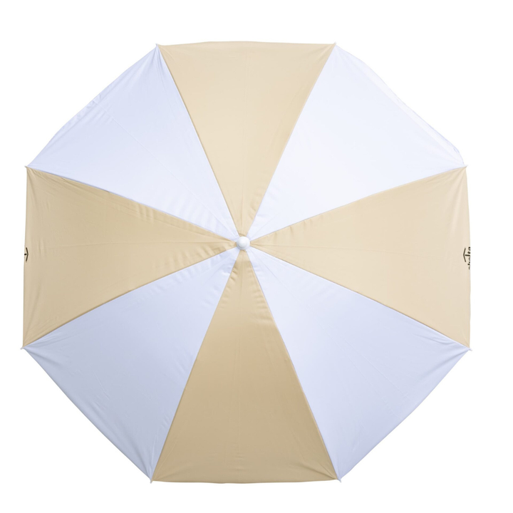 Shelta Australia Noosa 180cm Beach Umbrella Peach White | Merchants Homewares