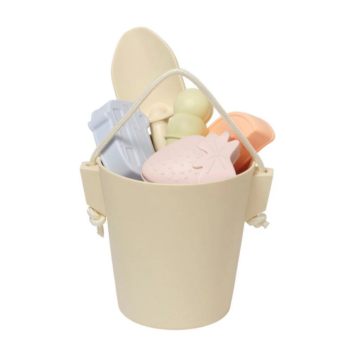 Sunnylife Silicone Bucket & Spade Set Apple Sorbet | Merchant Homewares