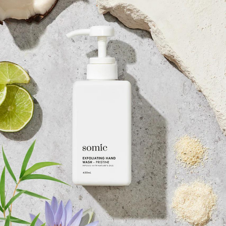 Somic Pristine Exfoliating Hand Wash 450ml | Merchants Homewares