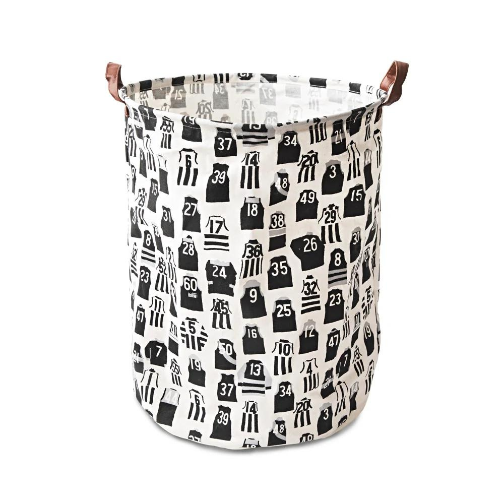 Sporting Nation Vintage Football Jumpers Laundry Hamper | Merchants Homewares