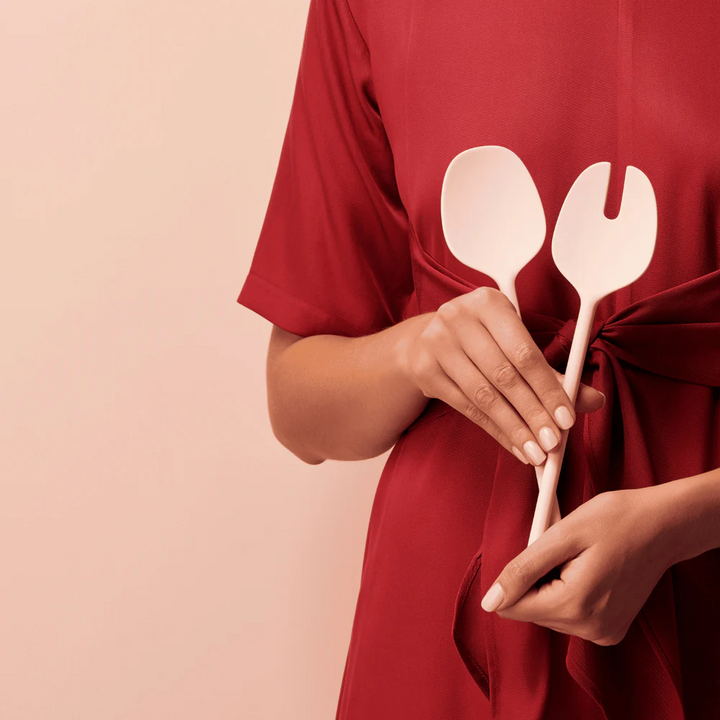 Styleware Salad Set Blush Lifestyle | Merchants Homewares