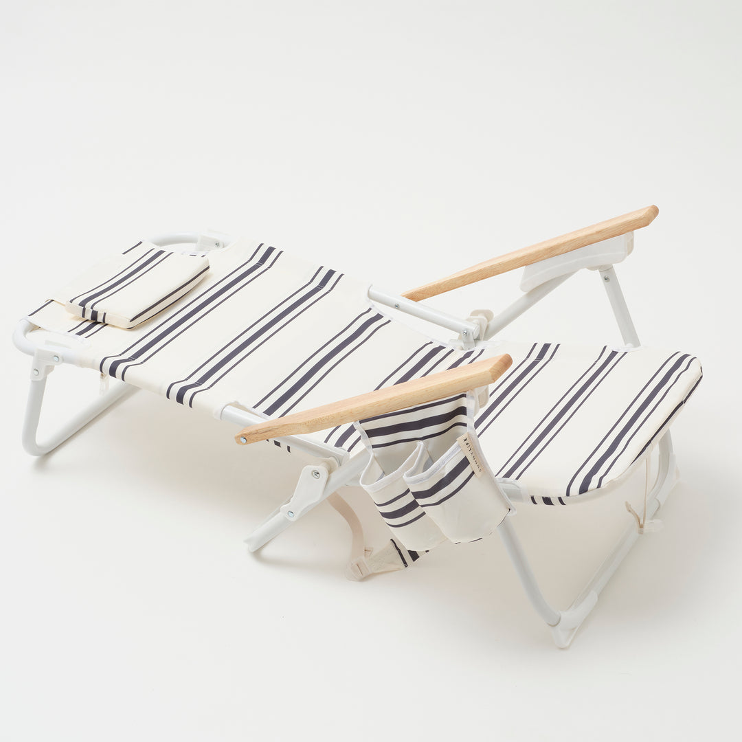 Sunnylife Deluxe Beach Chair Casa Fes Unfolded | Merchants Homewares
