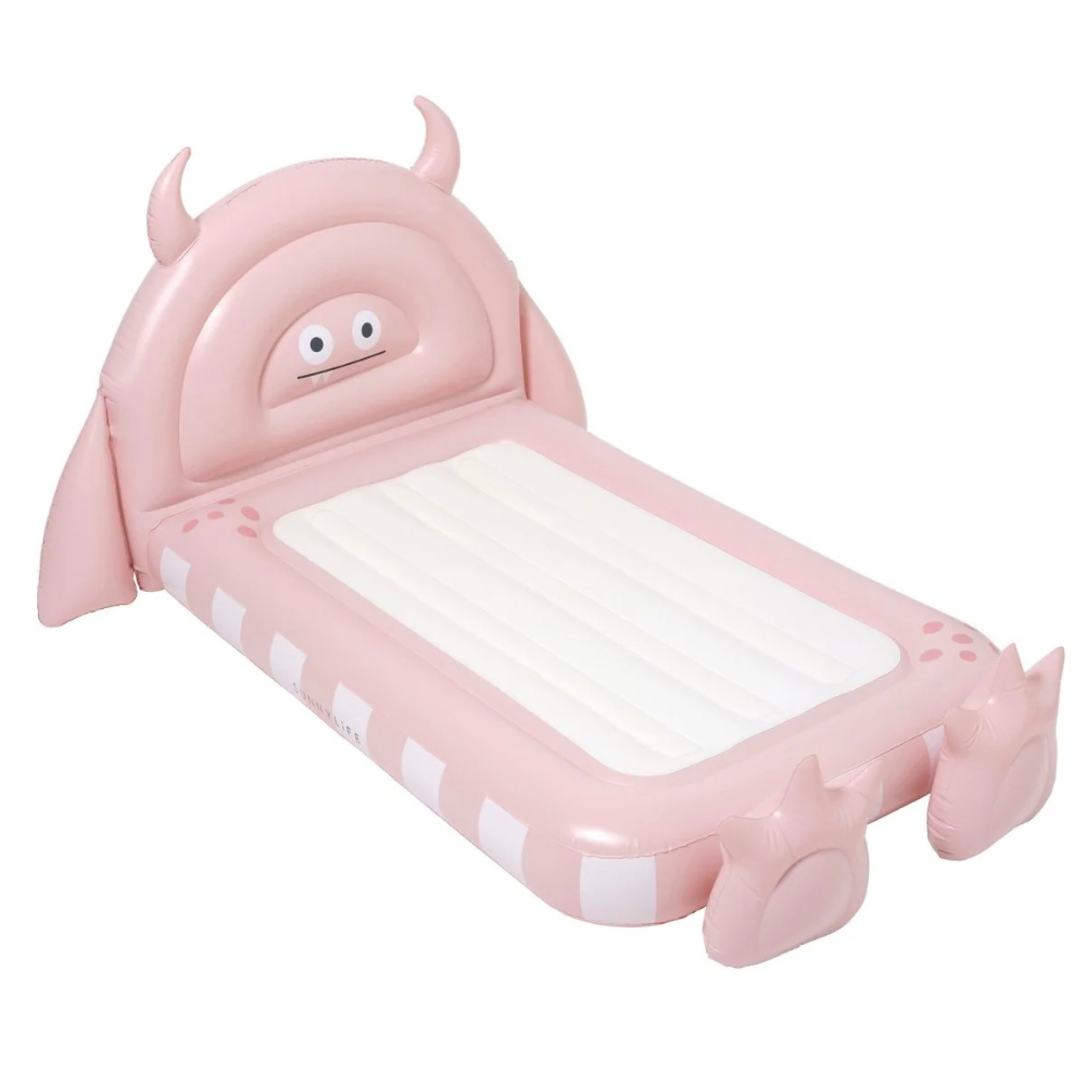 Sunnylife Kids Air Mattress Monster Pink | Merchant Homewares
