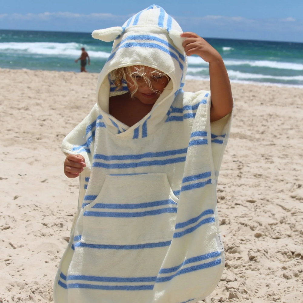Sunnylife Kids Hooded Towel Sammy The Seagull Lifestyle | Merchants Homewares