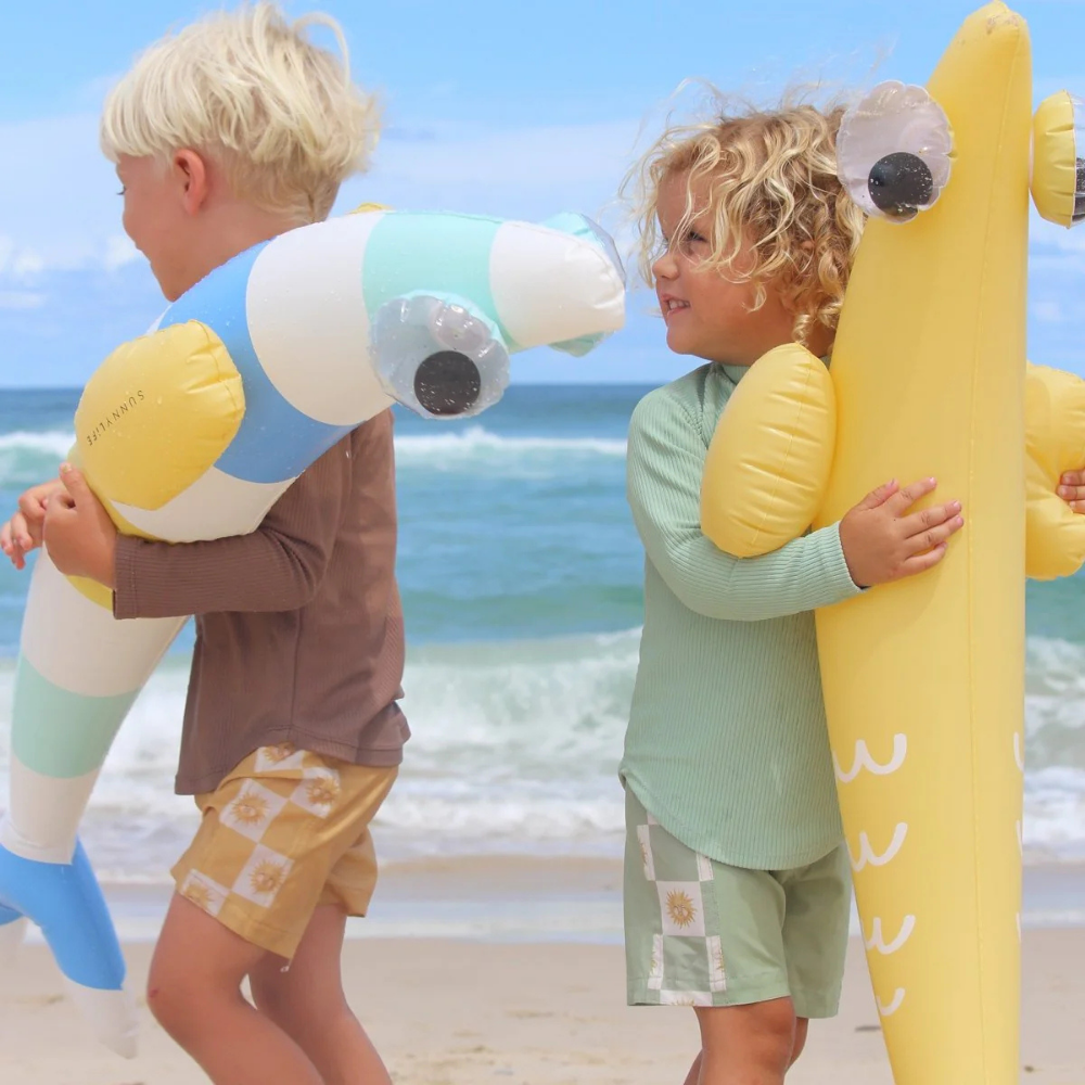 Sunnylife Kids Inflatable Noodle Finn The Fish Lifestyle | Merchants Homewares