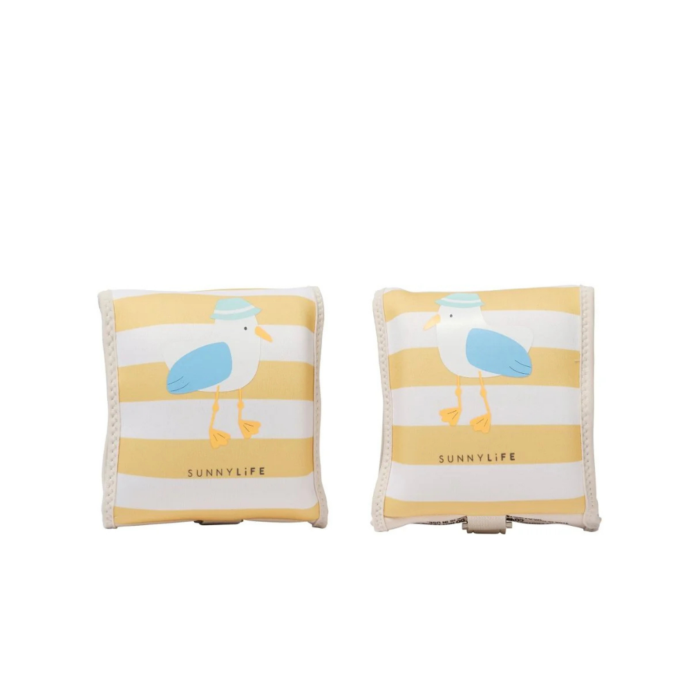 Sunnylife Kids Neoprene Arm Bands Sammy The Seagull | Merchants Homewares