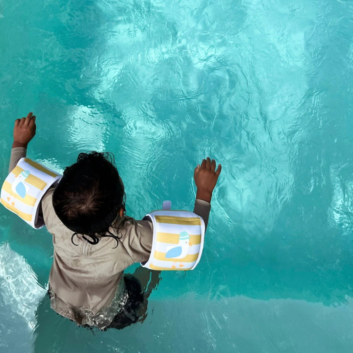 Sunnylife Kids Neoprene Arm Bands Sammy The Seagull Lifestyle | Merchants Homewares