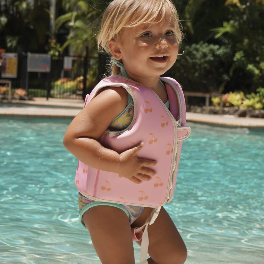 Sunnylife  Kids Swim Vest 1-2  Cotton Candy | Merchant Homewares 