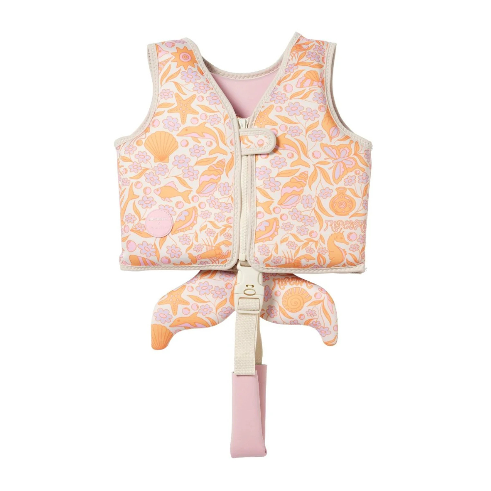 Sunnylife Kids Swim Vest 1-2 Ocean Magic Pink 3D | Merchant Homewares