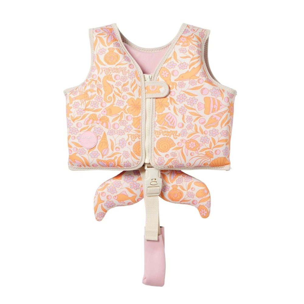 Sunnylife Kids Swim Vest 2-3 Ocean Magic Pink 3D | Merchant Homewares