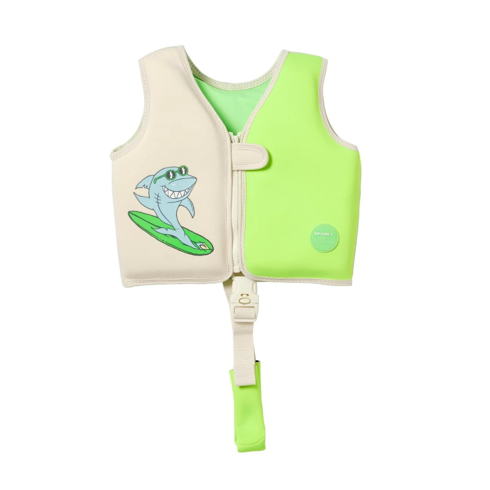 Sunnylife Kids Swim Vest 2-3 Shred Shark | Merchant Homewares