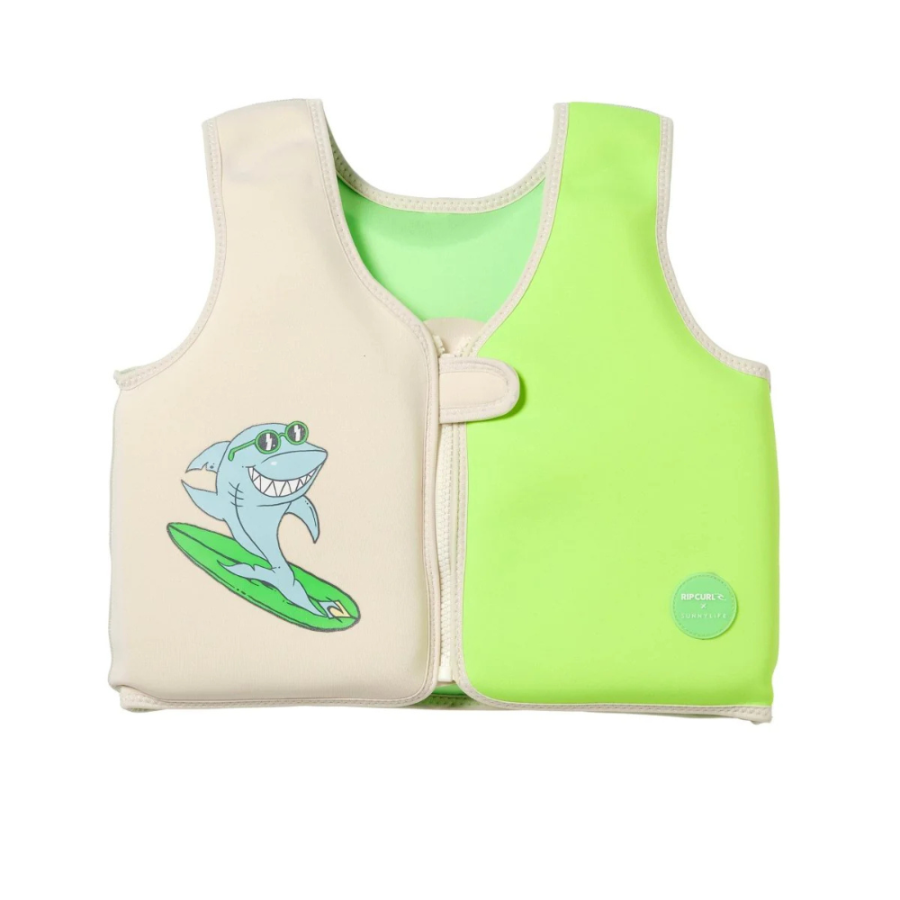 Sunnylife Kids Swim Vest 3-6 Shred Shark | Merchants Homewares