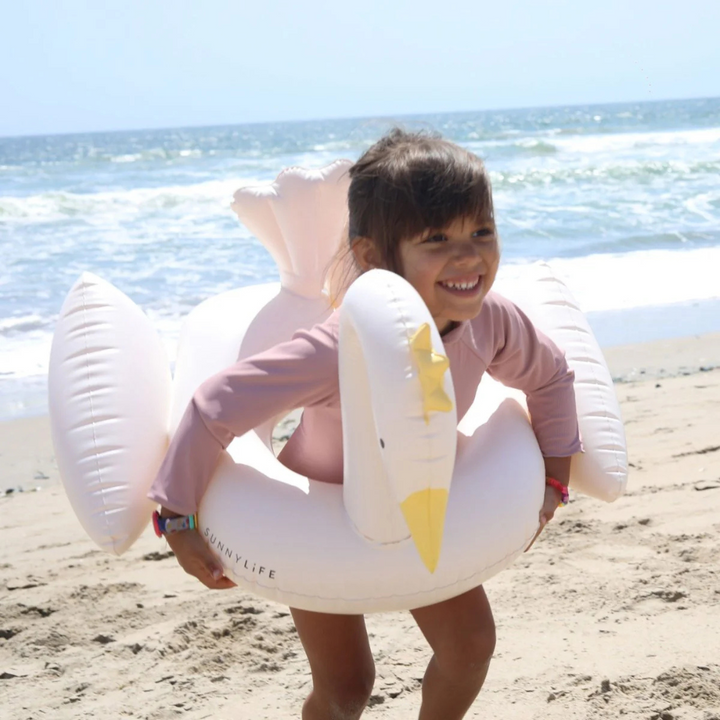 Sunnylife Kids Tube Pool Ring Princess Swan Lifestyle | Merchants Homewares