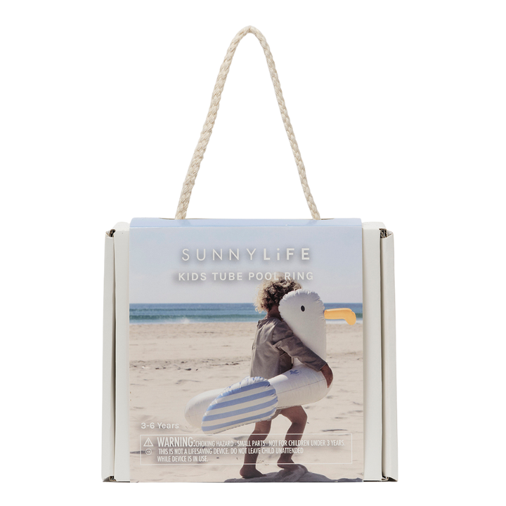 Sunnylife Kids Tube Pool Ring Sammy The Seagull | Merchants Homewares