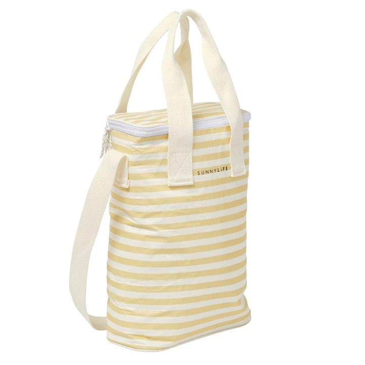 Sunnylife Light Cooler Drinks Bag Butternut Stripe | Merchant Homewares