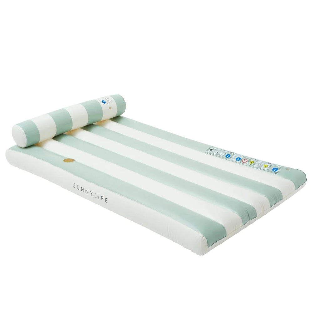 Sunnylife Luxe Lilo Green Stripe | Merchant Homewares