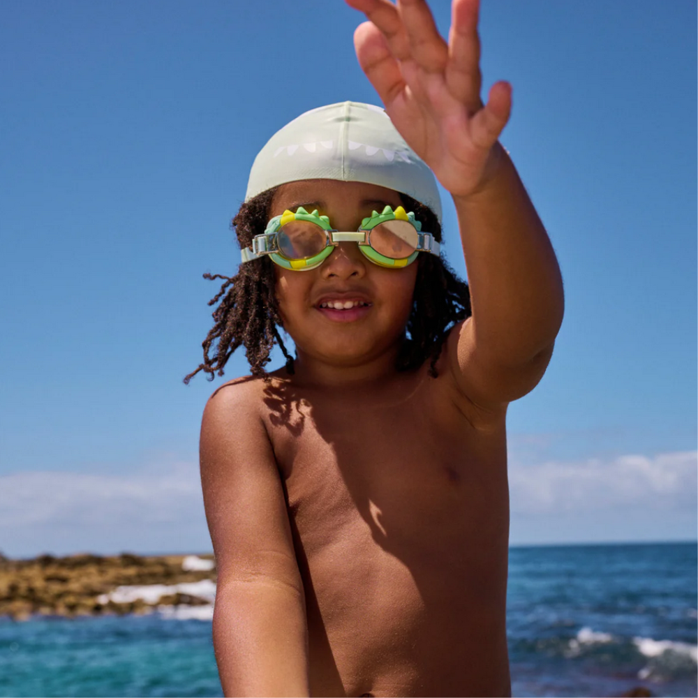 Sunnylife Mini Swim Goggles Monty The Monster Lifestyle | Merchants Homewares