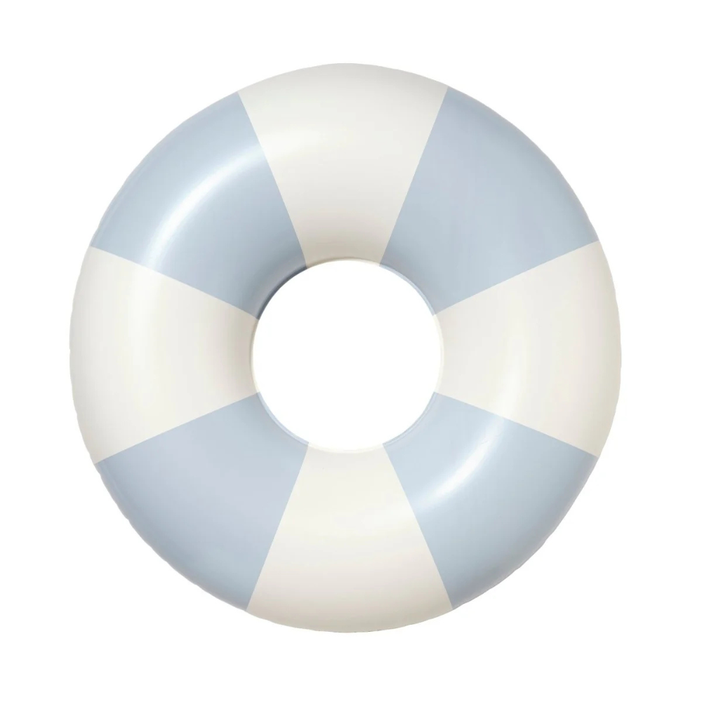 Sunnylife Tube Pool Ring Lazy Days Duck Egg Blue | Merchant Homewares 