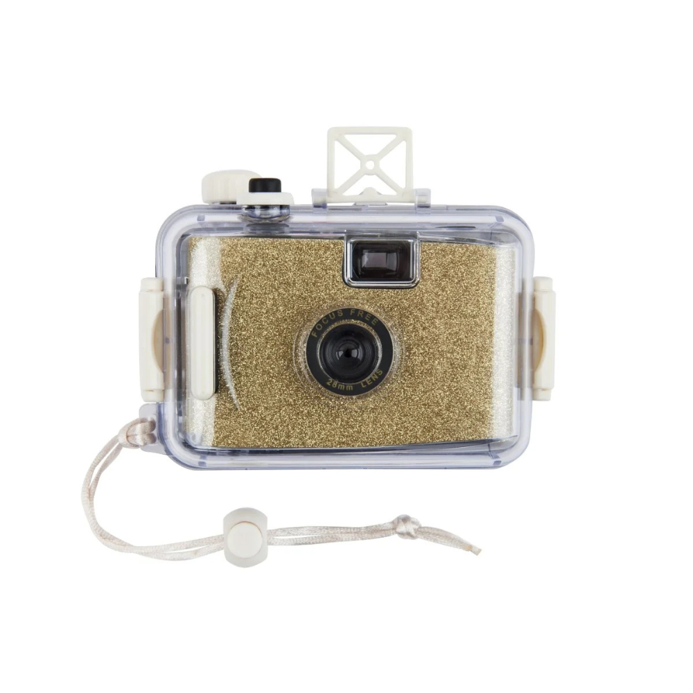 Sunnylife Underwater Camera Glitter Gold | Merchant Homewares