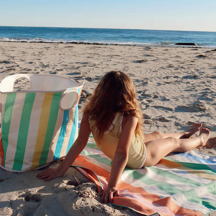 Sunnylife Carryall Beach Bag AU Utopia Multi Lifestyle | Merchants Homewares