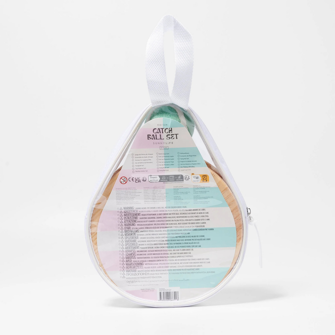 Sunnylife Catch Ball Set Rio Sun Multi | Merchants Homewares