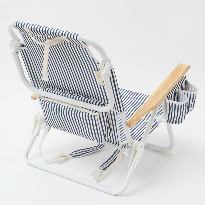 Sunnylife Luxe Beach Chair The Resort Coastal Blue | Merchants Homewares