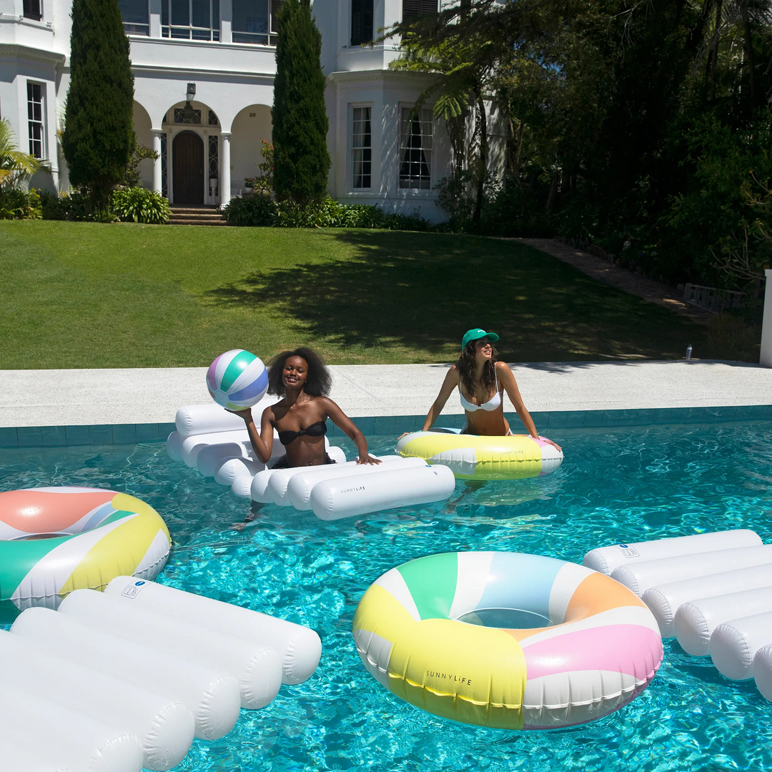Sunnylife Poolside Inflatable Beach Ball Pastel Gelato Lifestyle | Merchants Homewares