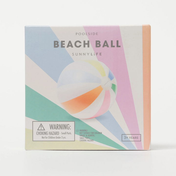 Sunnylife Poolside Inflatable Beach Ball Pastel Gelato | Merchants Homewares