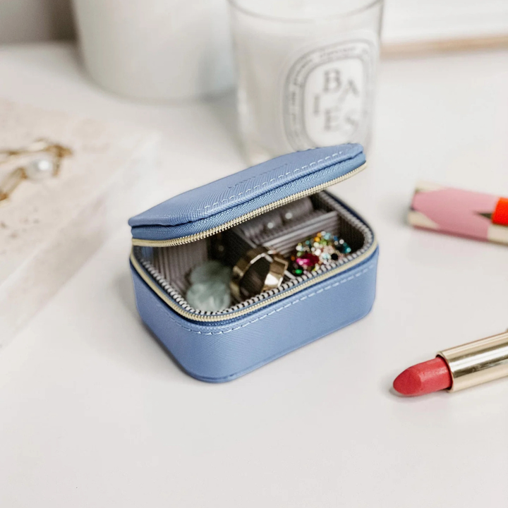 Suzie Jewellery Box Cloudy Blue | Merchant Homewares