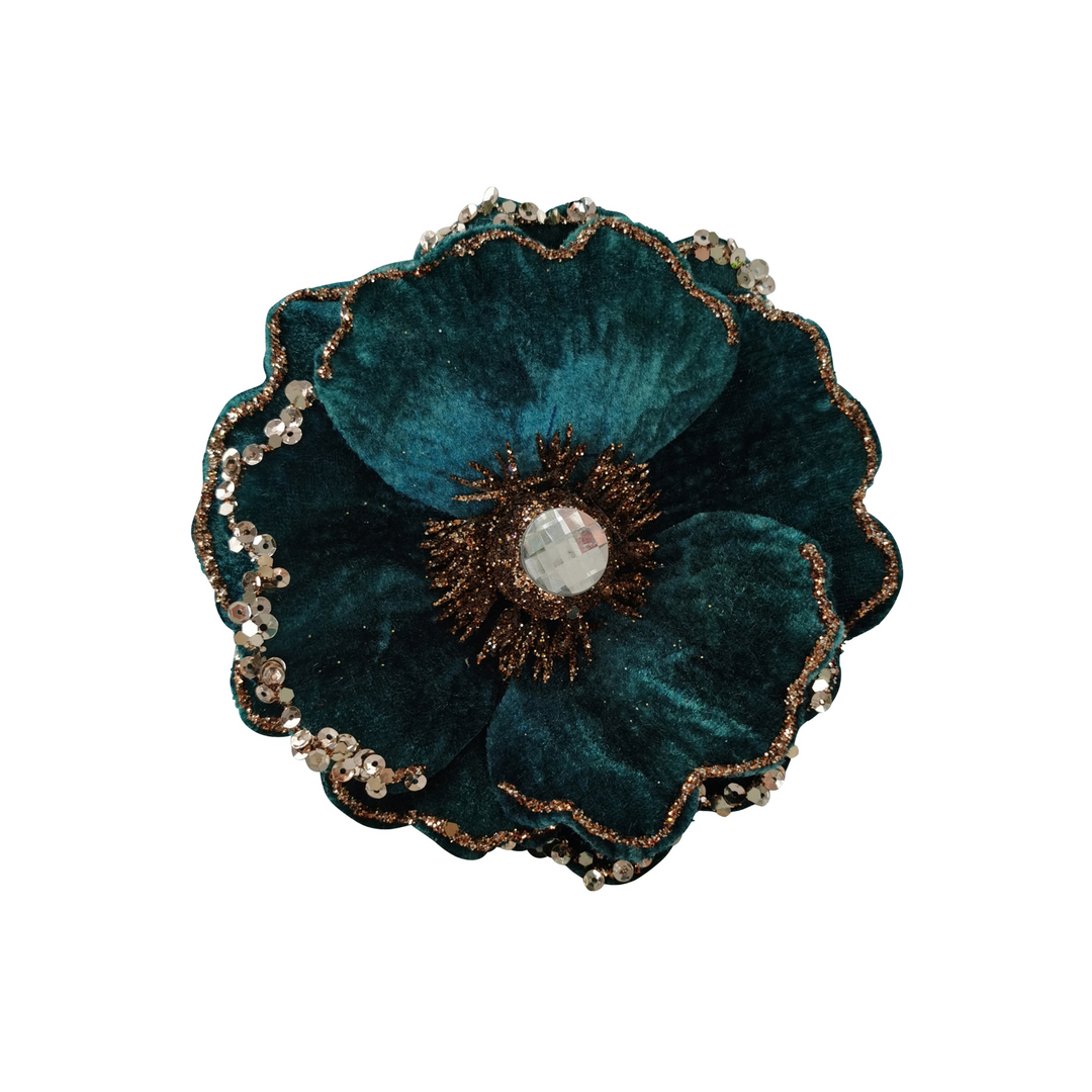 Swing Gifts Clip On Fabric Magnolia Peacock | Merchants Homewares