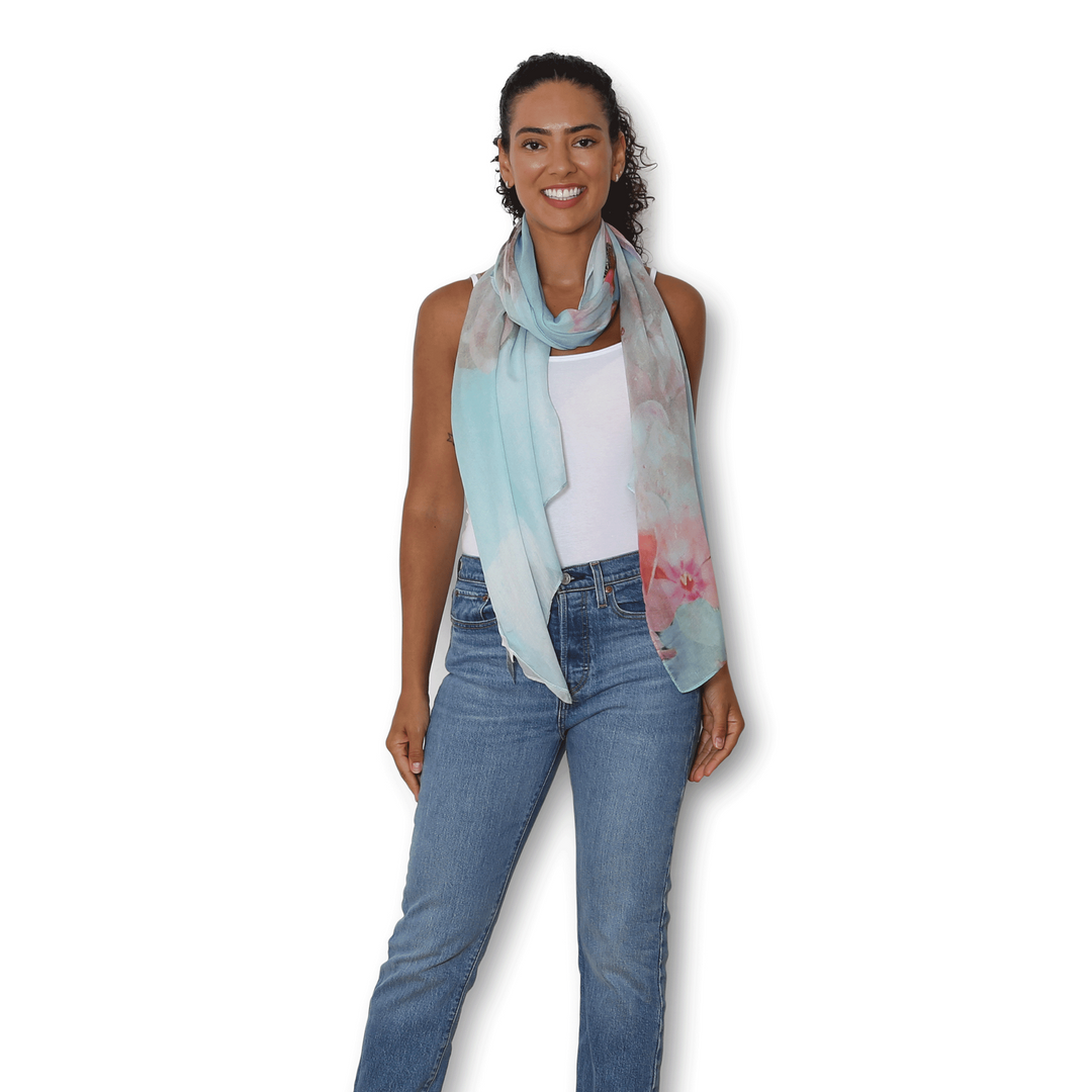 The Artists Label Pastel Rhapsody Scarf | Merchants Homewares