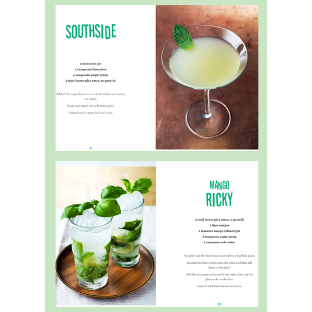 The Little Book Of Gin Cocktails Recipe Examples 2 | Merchants Homewares