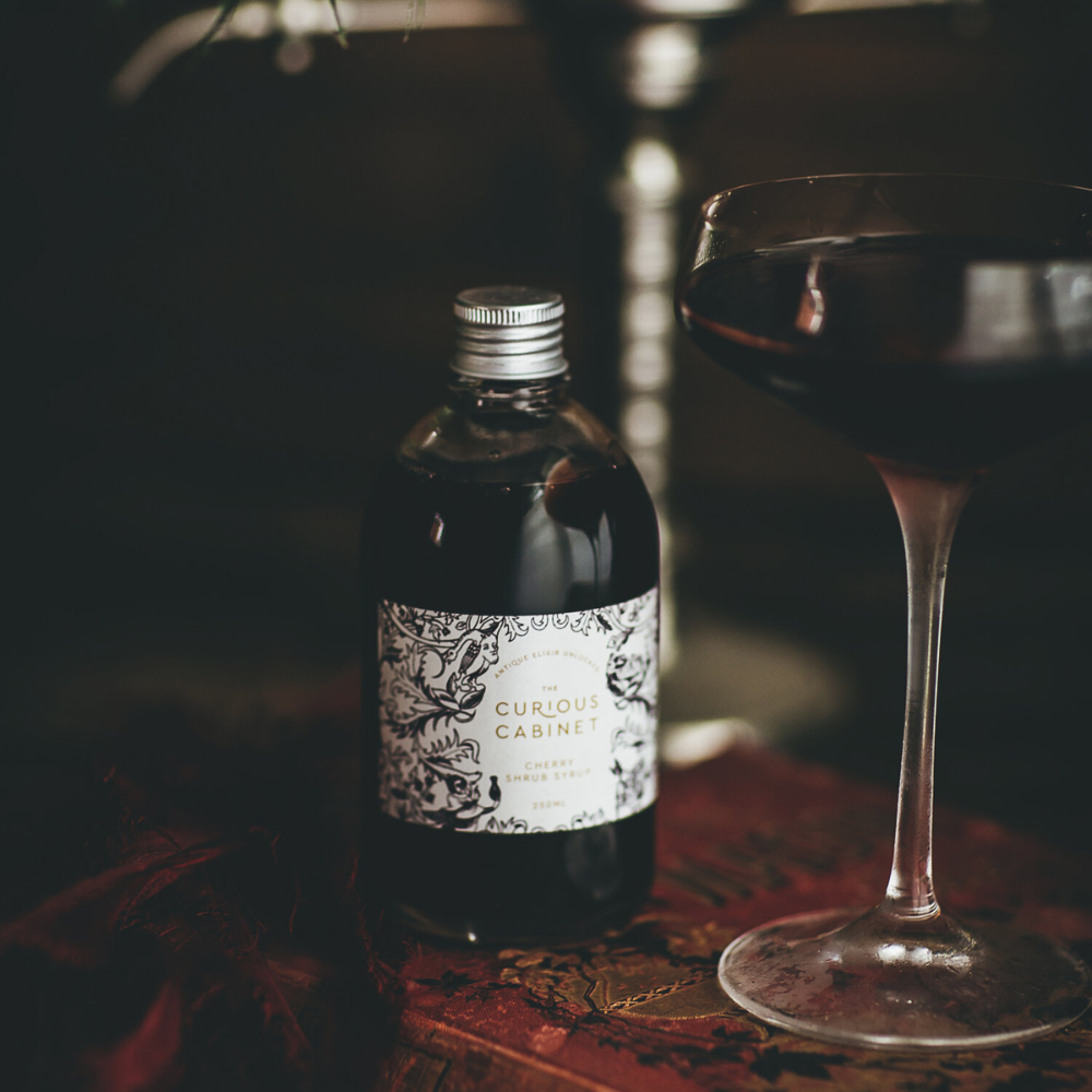 The Curious Cabinet Cherry Shrub Syrup | Merchants Homewares