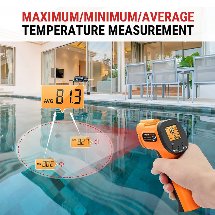 ThermoPro TP30 Infrared Thermometer Gun Temperature Measurement | Merchants Homewares