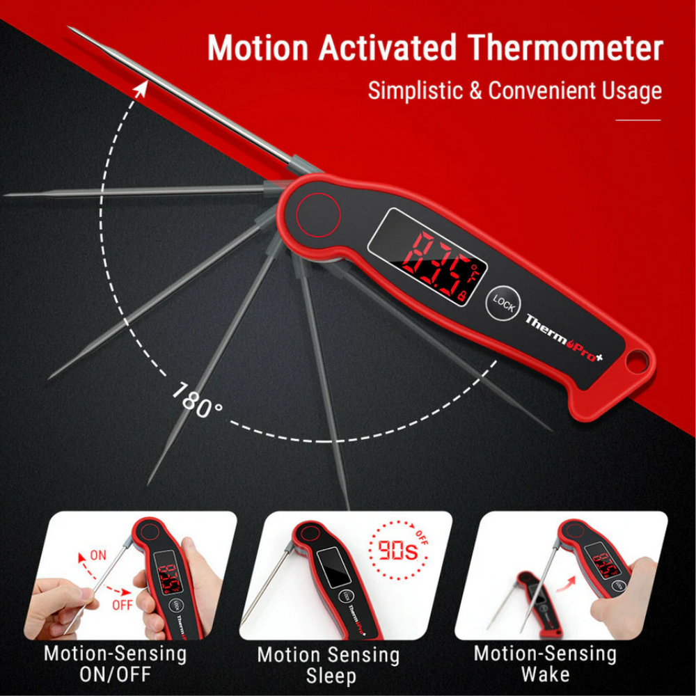 ThermoPro TP319 Ultra-Fast THermocouple Instant Read Thermometer Features | Merchants Homewares