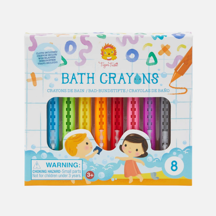 Tiger Tribe Bath Crayons Packaging | Merchants Homewares