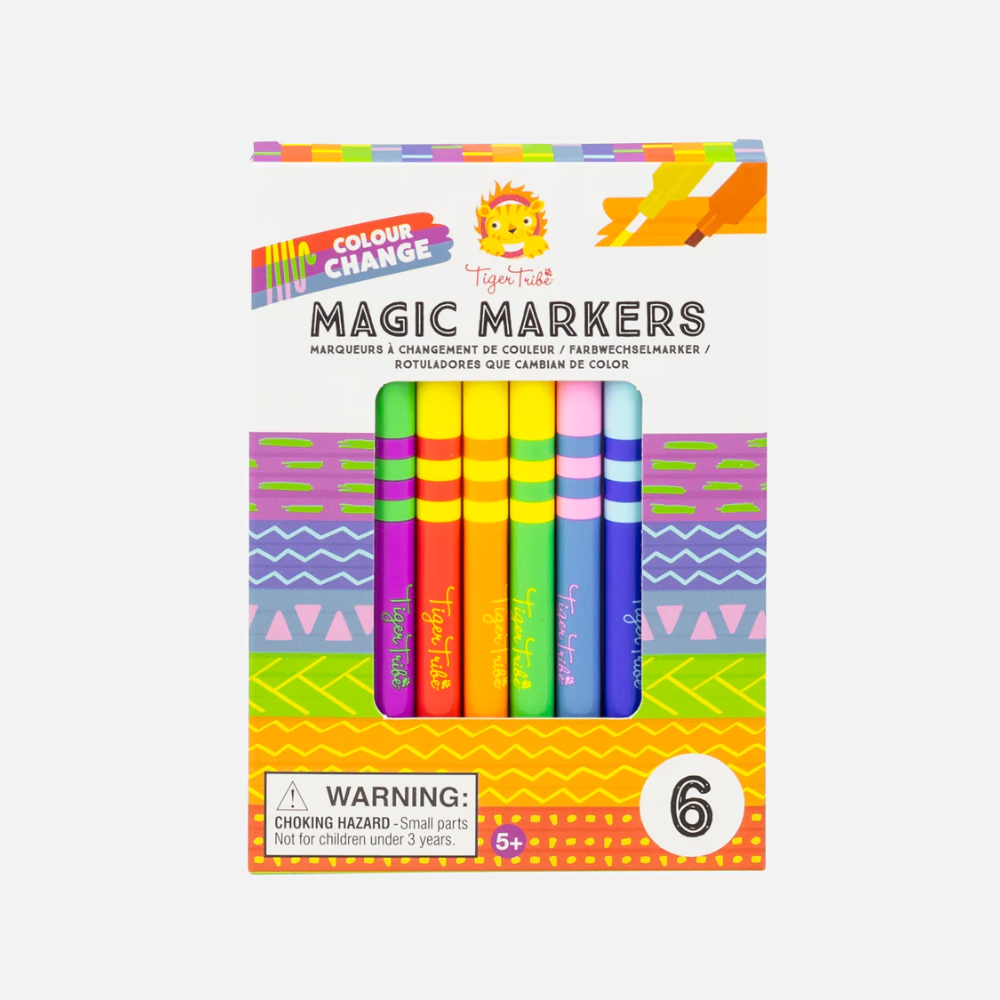 Tiger Tribe Magic Markers Packaging | Merchants Homewares