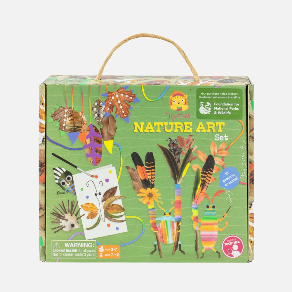 Tiger Tribe Nature Art Set Packaging | Merchants Homewares