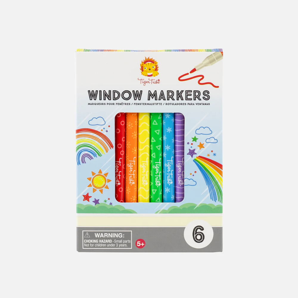 Tiger Tribe Window Markers Packaging | Merchants Homewares