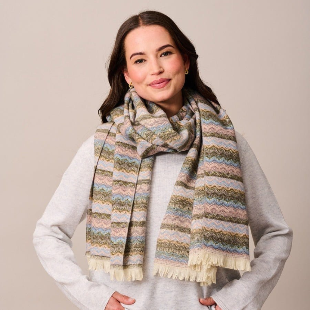 Tiger Tree Rosita Scarf Forest | Merchants Homewares
