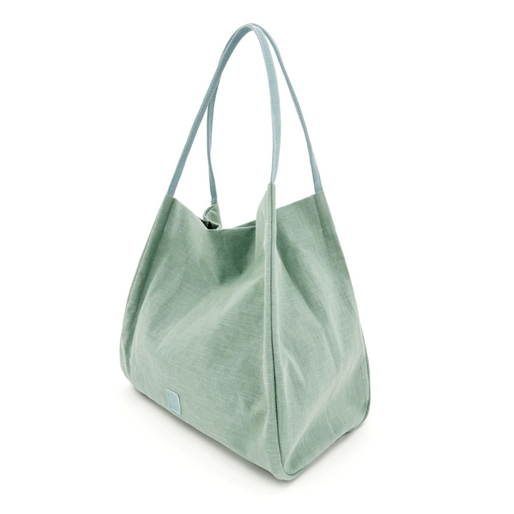 Trifine | Land and Sea Tote Bag | Mint Blue