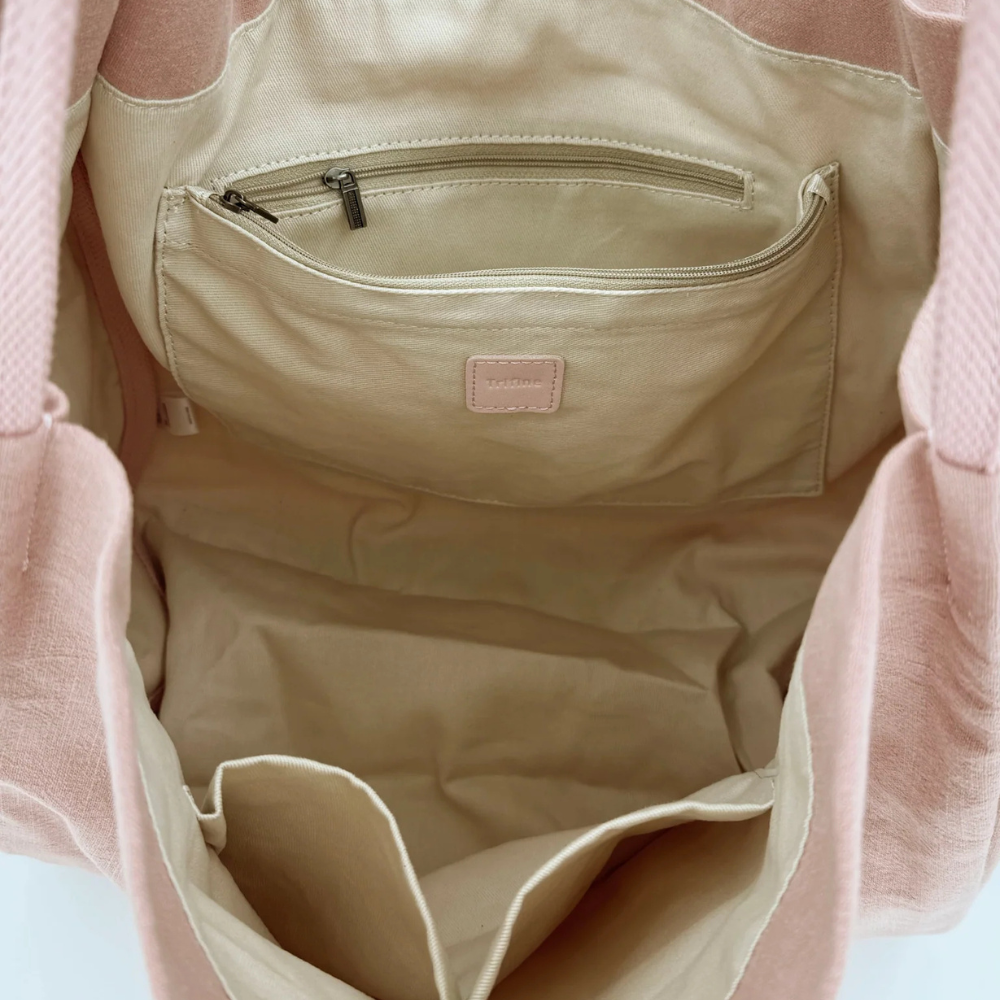 Trifine | Land and Sea Tote Bag | Pink
