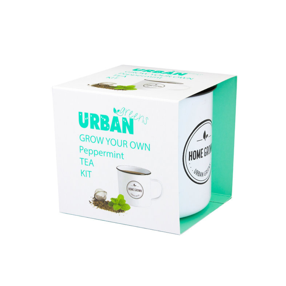 Urban Greens Co Grow Kit Grow Your Own Peppermint Tea | Merchants Homewares
