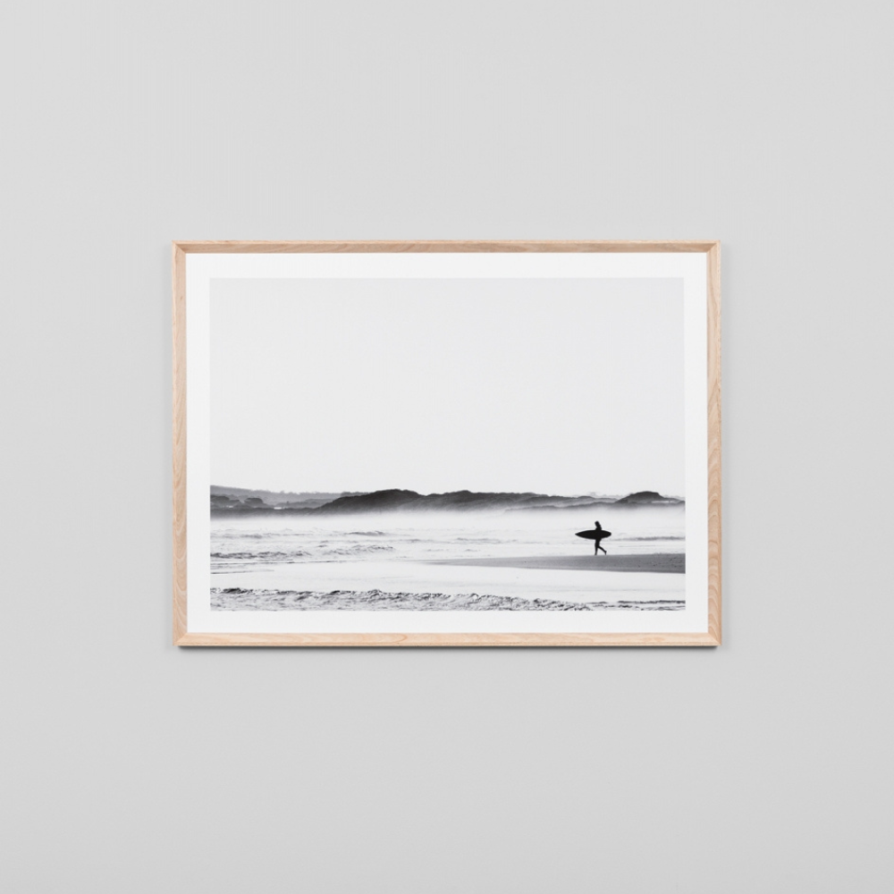 Warranbrooke Morning Surf Framed Print | Merchant Homewares