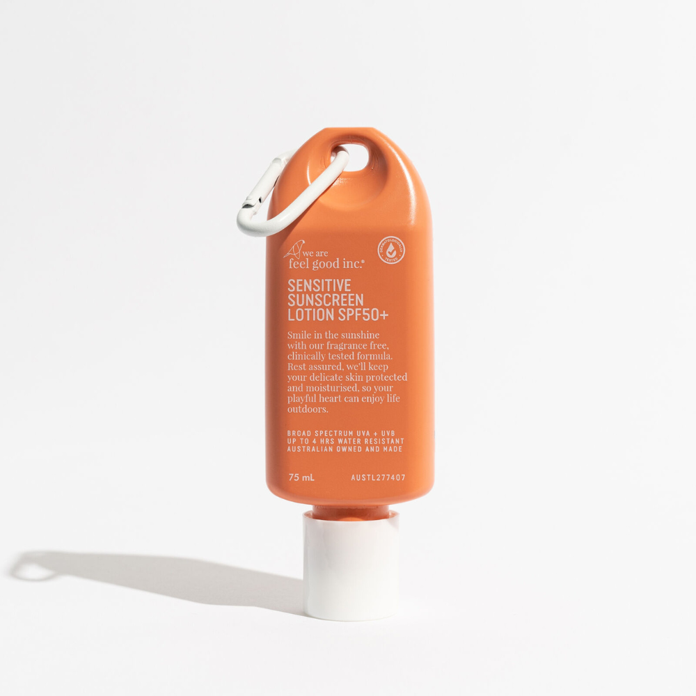 We Are Feel Good Inc Sensitive Suncreen Traveller SPF 50+ | Merchants Homewares