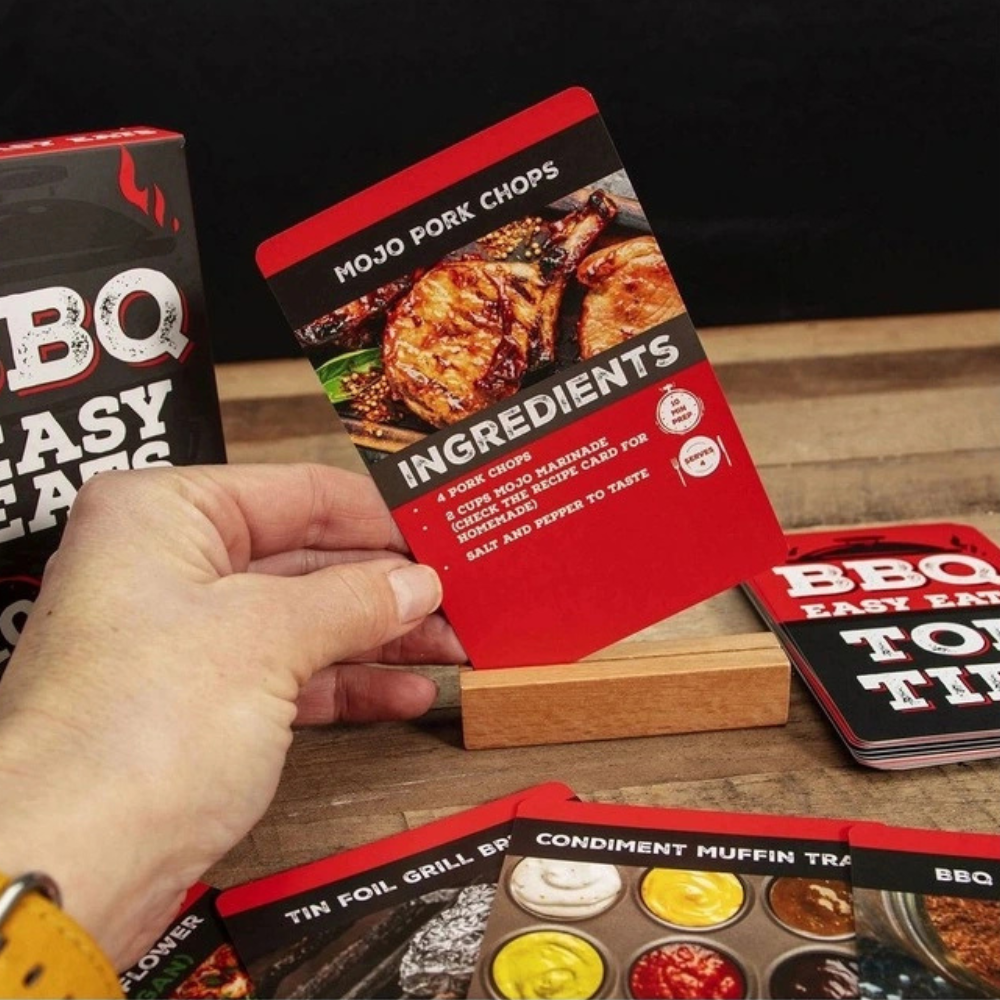 William Valentine BBQ Easy Eats Recipe Cards Lifestyle | Merchants Homewares
