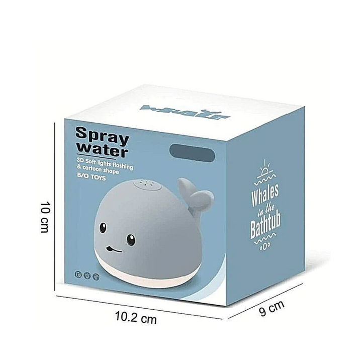 Wonder Tribe Bath Sprinkler Whale Grey Packaging | Merchants Homewares