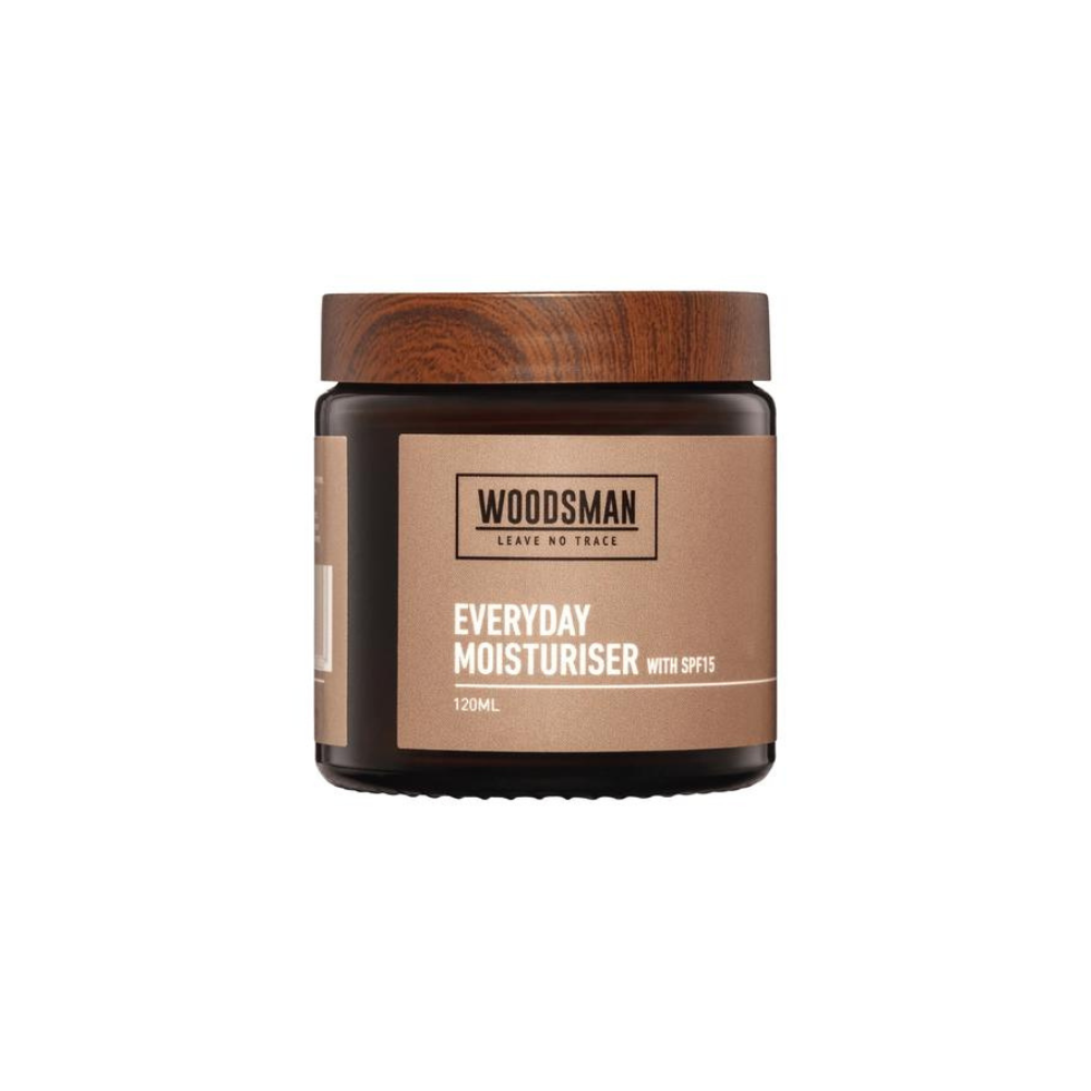 Woodsman Everyday Moisturiser with SPF15 120ml | Merchants Homewares